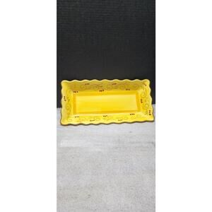 Home Trends Italian Villa 17inch Rectangular Tray. T